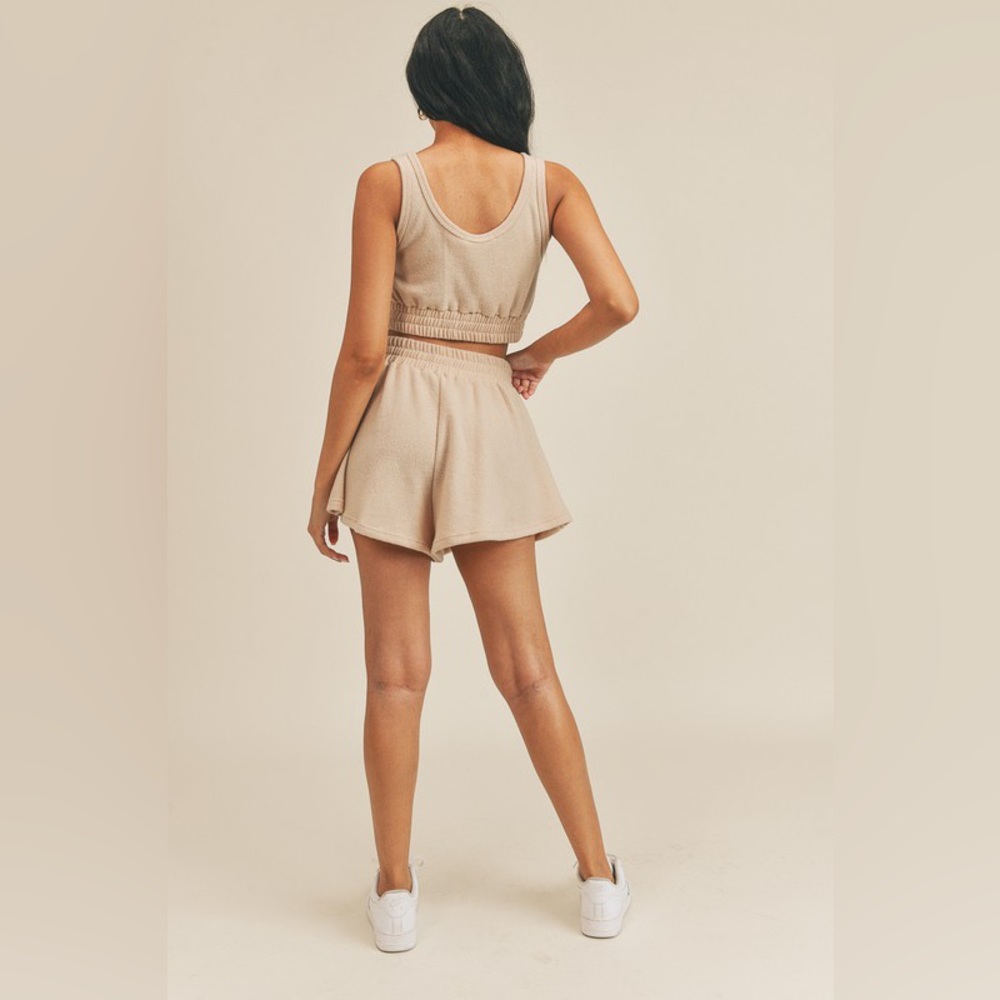Good vibes only 3 piece set in honey cream - Picture 7 of 11